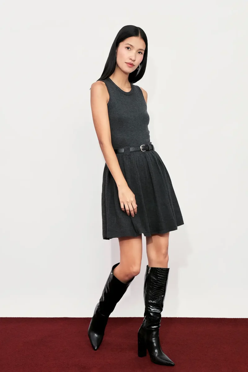 VESTIDO ALMA PLOMO