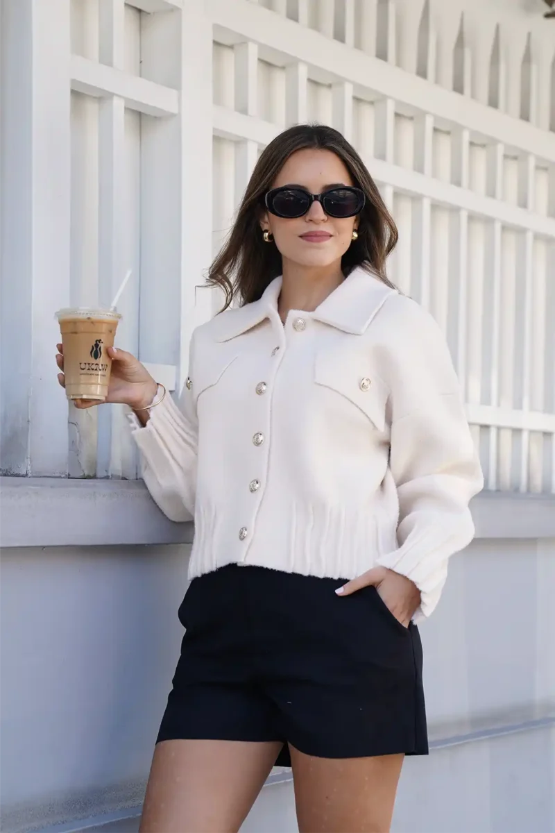 CHAQUETA GRAZIA BEIGE
